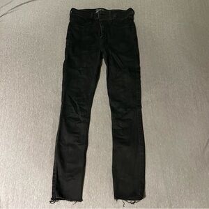 Abercrombie, 26/2R, Black jeans